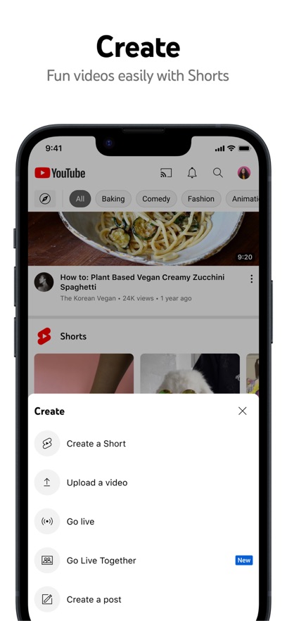 YouTube 首页推荐